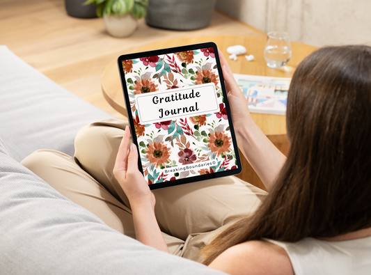 Golden Gratitude: A Fall Reflection Journal